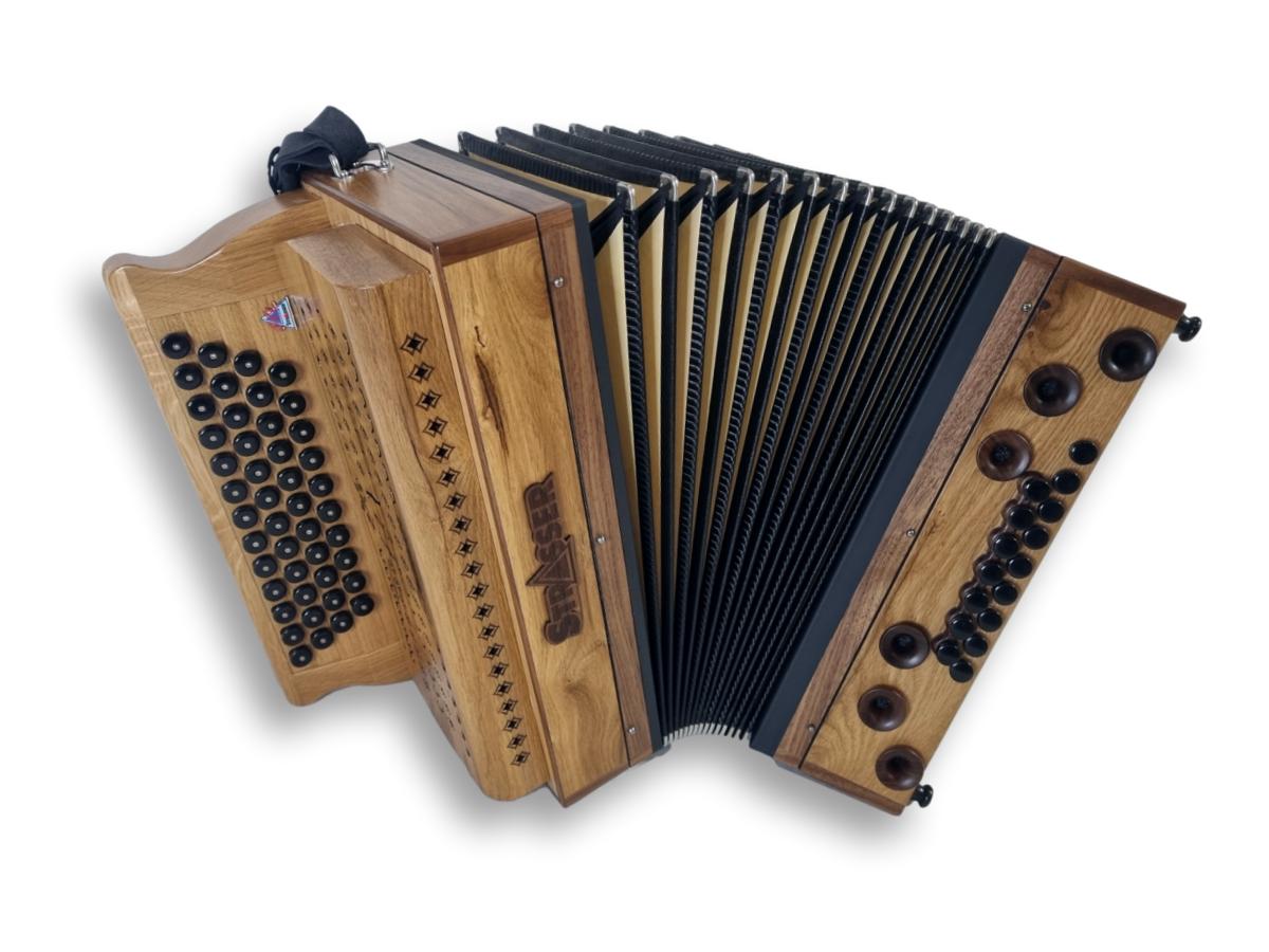 Steirische Harmonika Strasser Natur Steirerherz GCFB - Musik Rieger